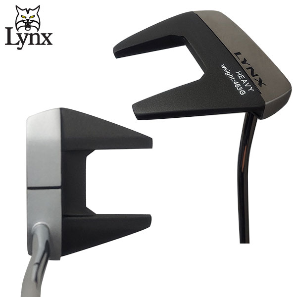 【ショートパットに悩んだら】リンクス ヘビーウェイト 638ｇ 463G パター LYNX HEAVY【あすアト】